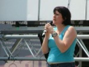 Natalie Joy Johnson sings "A Quiet Night At Home" Photo