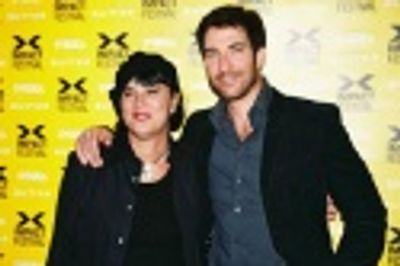 Eve Ensler and Dylan McDermott Photo