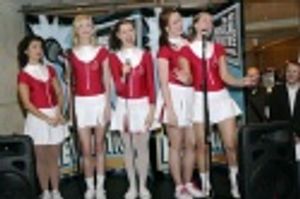 Kellie Rode, Esther Hannaford, Amanda Levy, Verity Hunt-Ballard and Rosemarie Harris  Photo