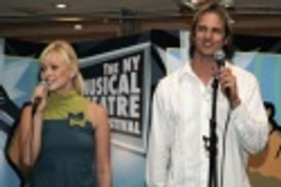 Hanna Liina-Vosa and Daniel Thornton singing "One True Friend" from Angels Photo