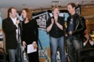 Hunter Bell, Susan Blackwell, Heidi Blickenstaff and Jeff Bowen Photo