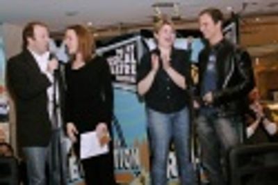 Hunter Bell, Susan Blackwell, Heidi Blickenstaff and Jeff Bowen Photo