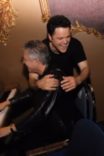 Alan Menken and Donny Osmond Photo