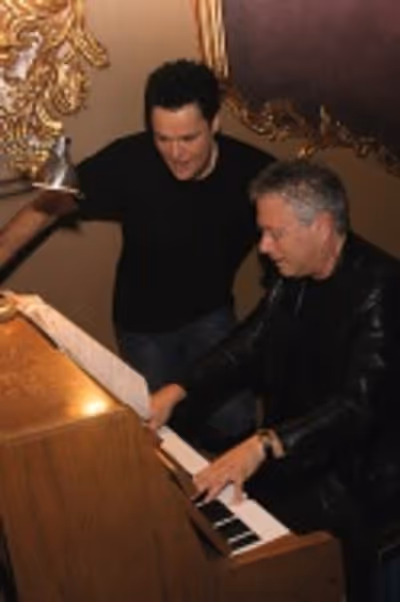 Donny Osmond and Alan Menken Photo