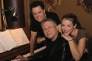 Donny Osmond, Alan Menken and Sarah Uriarte Berry Photo