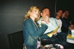 NYMF Broadway Idol Celebrity Judges Felicia Finley and Marc Shaiman Photo