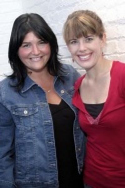 Juliette Carrier Garrison (original movie cast) with Tricia Rapier, who plays her cha Photo