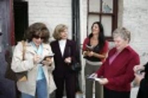 Joan Collins and fans Photo