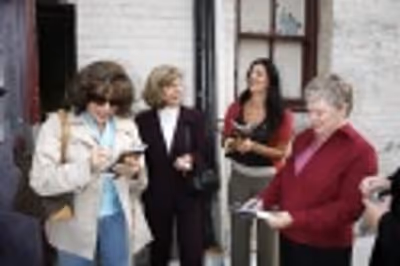 Joan Collins and fans Photo