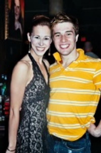 Heather Parcells (Judy) and Paul McGill (Mark) Photo