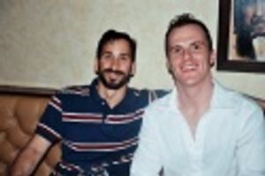 Michael Paternostro (Greg) and Grant Turner (Frank ; u/s Zach, Larry, Greg, and Don) Photo