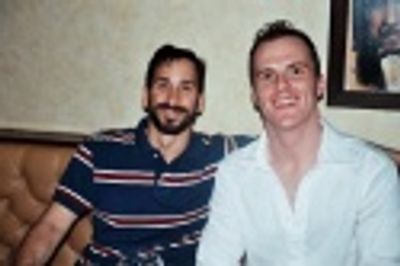 Michael Paternostro (Greg) and Grant Turner (Frank ; u/s Zach, Larry, Greg, and Don) Photo