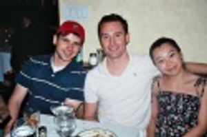 Aaron Spivey, Brad Anderson (Don) and Yuka Takara (Connie) Photo