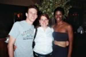 Ken Alan (Bobby), Megan Larche (Casting Director) and Deidre Goodwin (Sheila) Photo