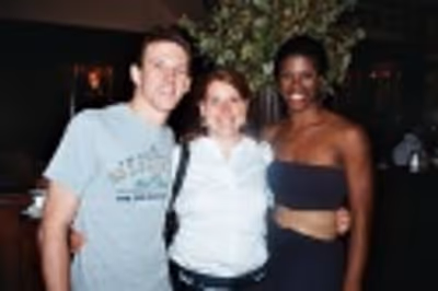 Ken Alan (Bobby), Megan Larche (Casting Director) and Deidre Goodwin (Sheila) Photo