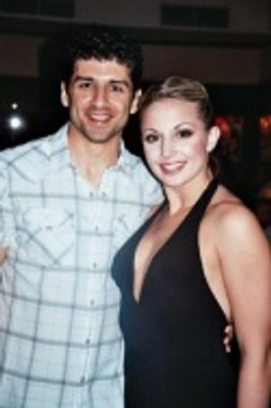 Tony Yazbeck and Jessica Lee Goldyn (Val) Photo