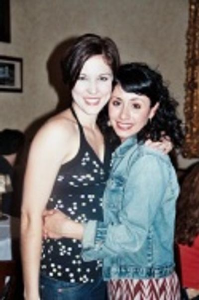 Mara Davi (Maggie) and Michelle Aravena (Tricia; u/s Maggie, Diana, Bebe and Connie) Photo