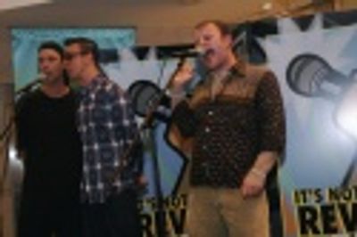 David Cooper (Co-Writer), Kenny Wade Marshall, and Gregory Guy Gorden singing "I'm a  Photo