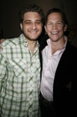 Avenue Q co-writer Jeff Marx and Jack Noseworthy Photo