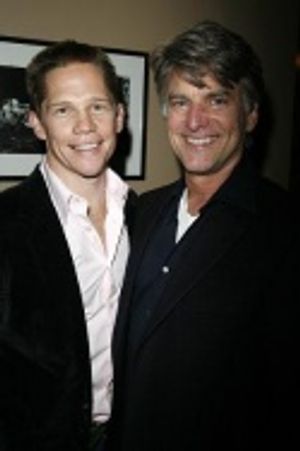Jack Noseworthy and casting director Kerry Barden Photo