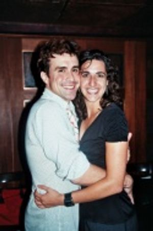 All for Love creator/choreographer Josh Walden and Eva Price Photo