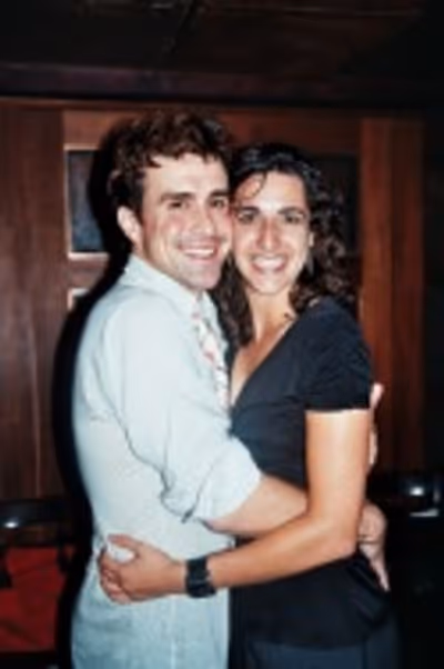 All for Love creator/choreographer Josh Walden and Eva Price Photo