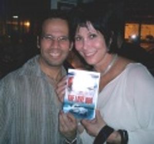 Rene Ruiz (Toxic Audio) with Michele Lee, after she signed the LOVE BUG dvd he just h Photo
