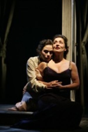 Emily Young as Anya, and Phyllis Kay as Lovey Photo