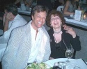 Jim with the legendary Betty Comden, after her performance of "50 Ways to Lose A Man" Photo