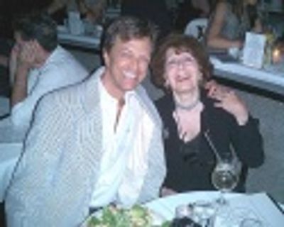 Jim with the legendary Betty Comden, after her performance of "50 Ways to Lose A Man" Photo