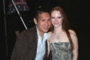 Eric Louie (NYMF, Associate Producer), Bonnie McLaughlin (NYMF Marketing Associate) Photo