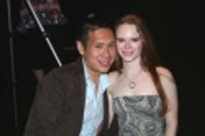 Eric Louie (NYMF, Associate Producer), Bonnie McLaughlin (NYMF Marketing Associate) Photo
