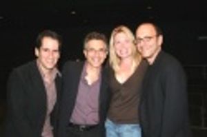 Seth Rudetsky, Chip Zien, Marin Mazzie (NYMF Broadway Idol Judge/upcoming Spamalot) a Photo