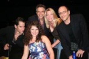 Seth Rudetsky, Jaimie Mayer, Chip Zien, Marin Mazzie and Lonny Price Photo
