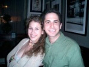 Rena Strober and BroadwayWorld.com Editor-in-Chief Robert Diamond  Photo