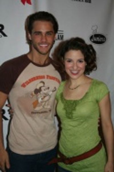 Josh Strickland and Jenn Gambatese Photo