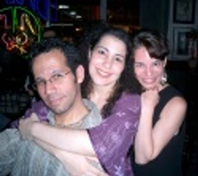 Toxic Audio's Rene Ruiz with Julie Garnye and Kate Botello  Photo