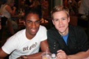 Desmond Richardson (Fosse) and Christopher J. Hanke (Rent) Photo