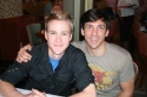 Christopher J. Hanke and Michael Berresse (A Chorus Line) Photo