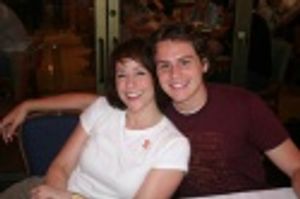 Paige Davis and Jonathan Groff Photo