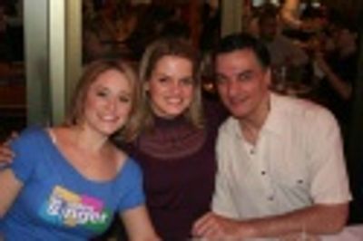 Tina Maddigan, Amy Spanger and Robert Cuccioli (Jacques Brel is Alive and Well in Par Photo