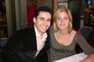 John Lloyd Young and Edie Falco Photo
