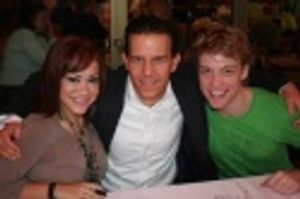 Diana DeGarmo, Christian Hoff (Jersey Boys) and Barrett Foa (Spelling Bee) Photo