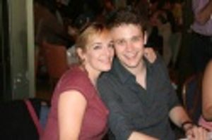 Julia Murney, most recently Elphaba in the national tour of Wicked, and Michael Arden Photo