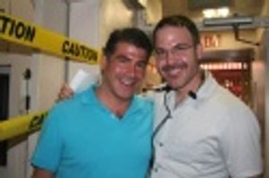Bryan Batt (La Cage aux Folles) and Michael Graziano (BC/EFA) Photo