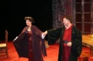 Curtain call: Liza Vann and James Wetzel Photo