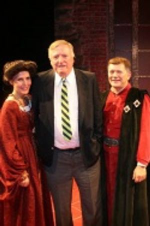 Liza Vann, William F. Buckley and James Wetzel Photo