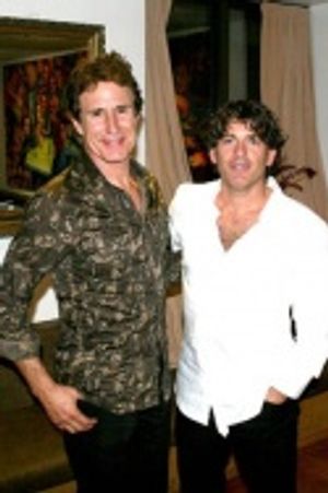 John Shea and director Evan Bergman Photo