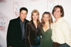 Donny Osmond, Debbie Osmond, Sarah Uriarte Berry and husband Michael Berry Photo