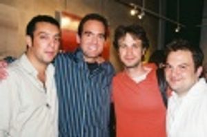 Will Frears (Director), David Kirshenbaum, Daniel Goldfarb and Vandim Feitchtner (Mus Photo